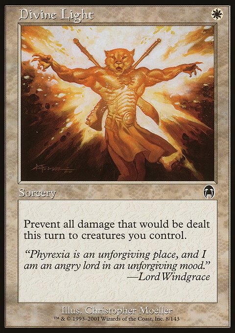 Divine Light, Apocalypse #8, Magic: The Gathering card