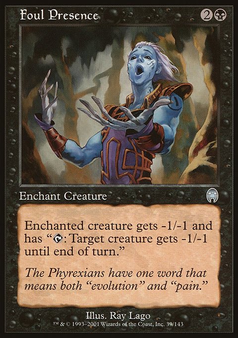 Foul Presence, Apocalypse #39, Magic: The Gathering card