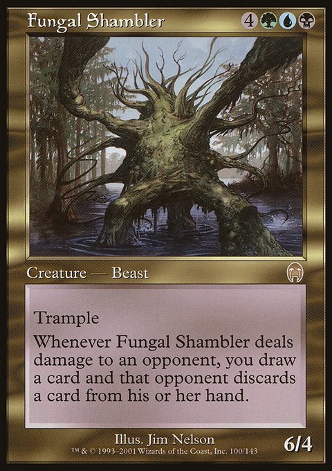 Fungal Shambler, Apocalypse #100, Magic: The Gathering card