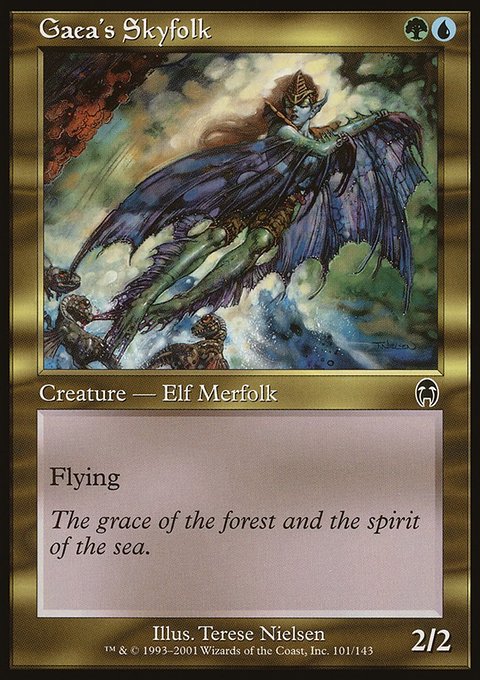 Gaea's Skyfolk, Apocalypse #101, Magic: The Gathering card
