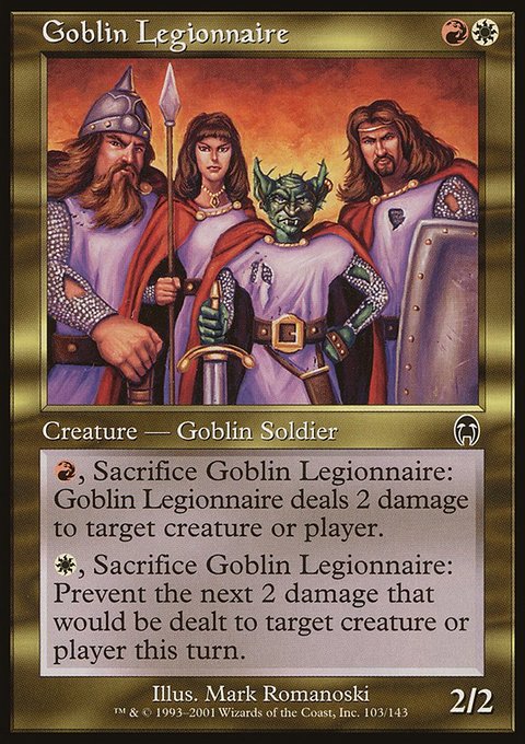 Goblin Legionnaire, Apocalypse #103, Magic: The Gathering card