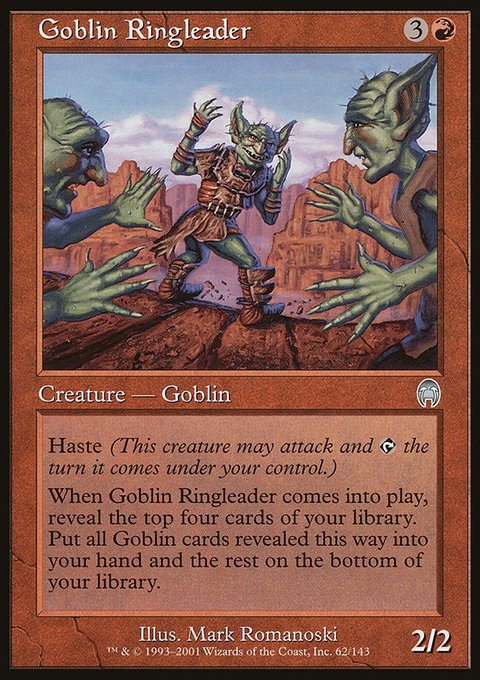 Goblin Ringleader, Apocalypse #62, Magic: The Gathering card