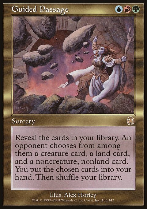 Guided Passage, Apocalypse #105, Magic: The Gathering card
