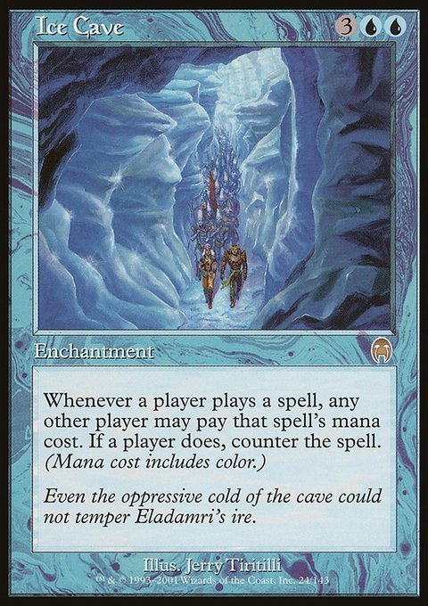 Ice Cave, Apocalypse #24, Magic: The Gathering card