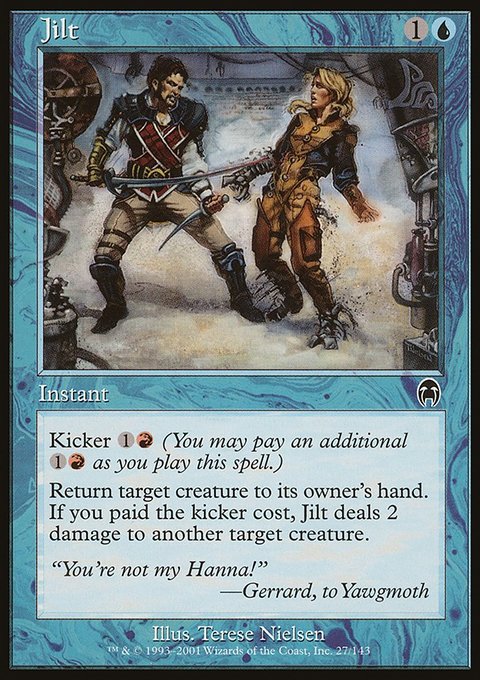 Jilt, Apocalypse #27, Magic: The Gathering card