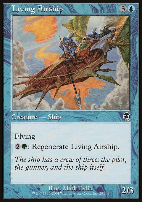 Living Airship, Apocalypse #28, Magic: The Gathering card