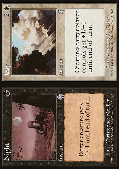 Night // Day, Apocalypse #131, Magic: The Gathering card