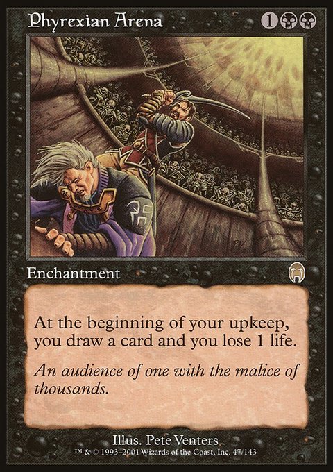 Phyrexian Arena, Apocalypse #47, Magic: The Gathering card