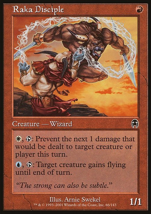 Raka Disciple, Apocalypse #66, Magic: The Gathering card