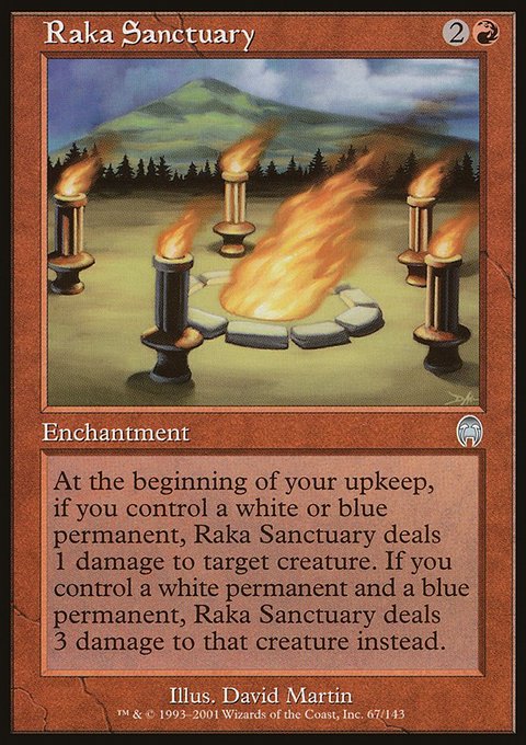 Raka Sanctuary, Apocalypse #67, Magic: The Gathering card