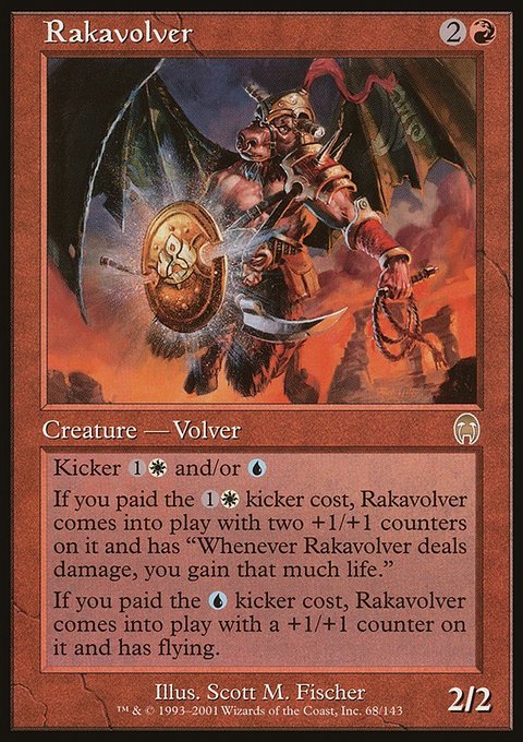 Rakavolver, Apocalypse #68, Magic: The Gathering card