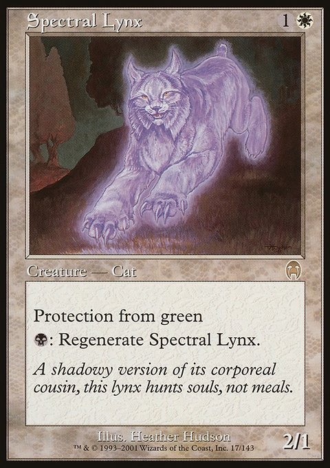 Spectral Lynx, Apocalypse #17, Magic: The Gathering card