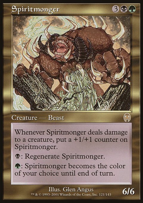 Spiritmonger, Apocalypse #121, Magic: The Gathering card