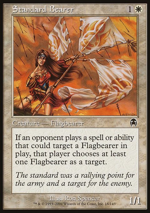 Standard Bearer, Apocalypse #18, Magic: The Gathering card