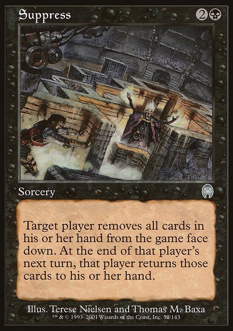 Suppress, Apocalypse #52, Magic: The Gathering card