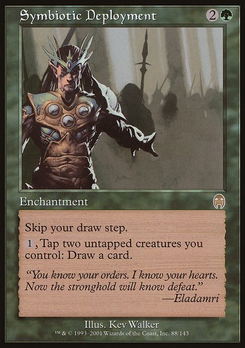 Symbiotic Deployment, Apocalypse #88, Magic: The Gathering card