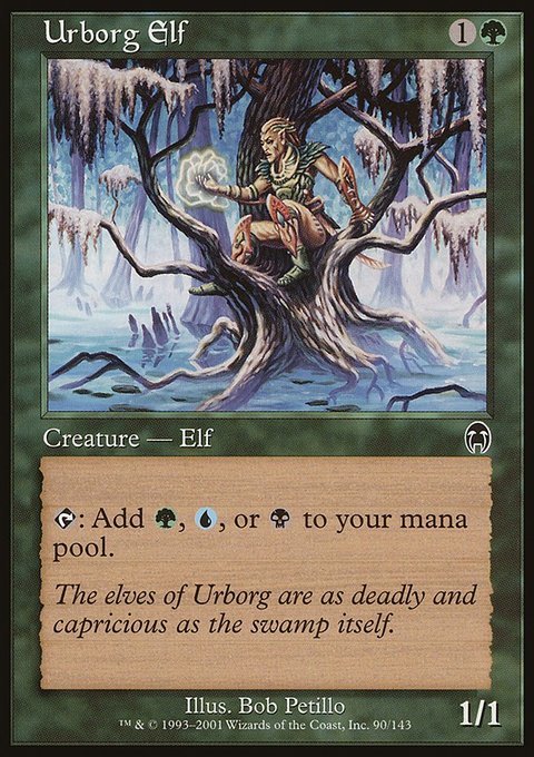 Urborg Elf, Apocalypse #90, Magic: The Gathering card