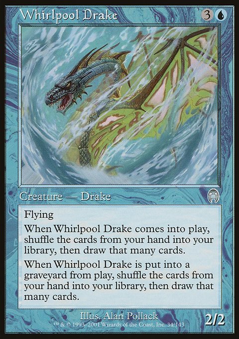Whirlpool Drake, Apocalypse #34, Magic: The Gathering card