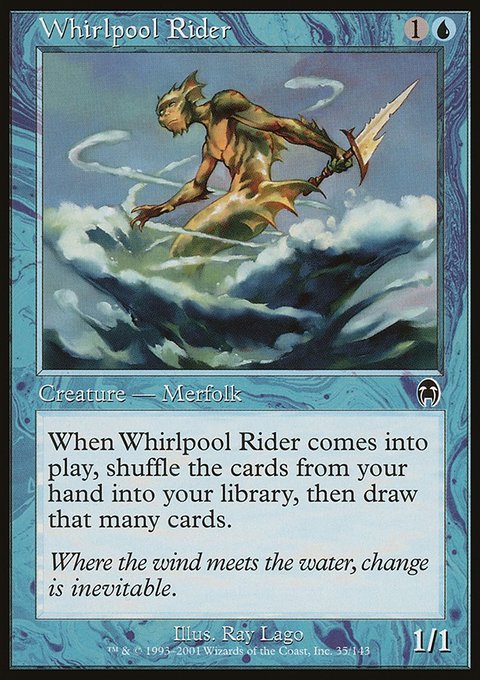 Whirlpool Rider, Apocalypse #35, Magic: The Gathering card