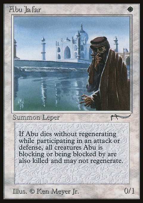 Abu Ja'far, Arabian Nights #1, Magic: The Gathering card