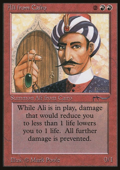 Ali from Cairo, Arabian Nights #36, Magic: The Gathering card