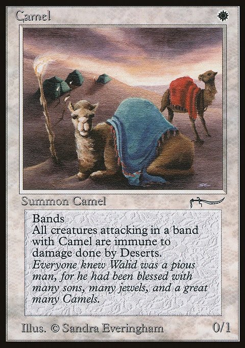 Camel, Arabian Nights #3, Magic: The Gathering card