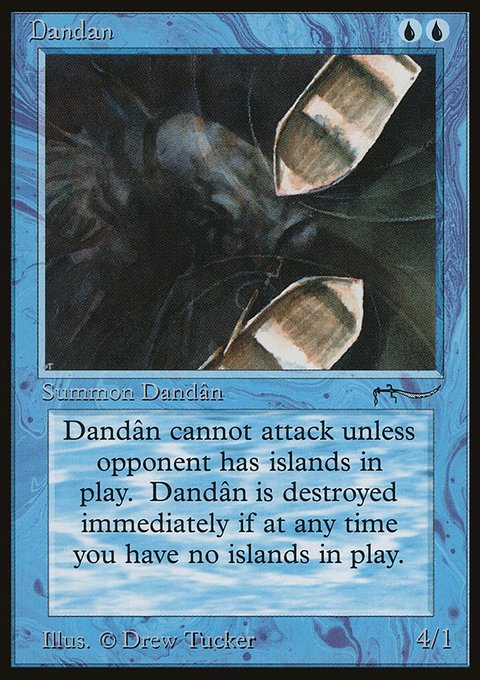 Dandân, Arabian Nights #12, Magic: The Gathering card