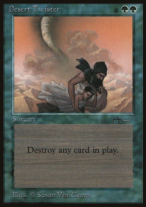 Desert Twister, Arabian Nights #46, Magic: The Gathering card