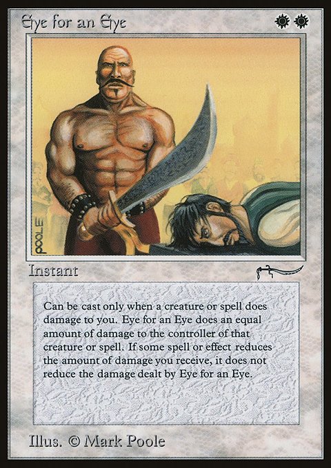 Eye for an Eye, Arabian Nights #4, Magic: The Gathering card