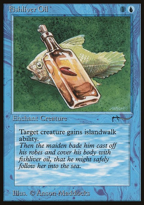 Fishliver Oil, Arabian Nights #13, Magic: The Gathering card