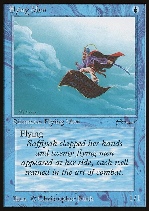 Flying Men, Arabian Nights #14, Magic: The Gathering card