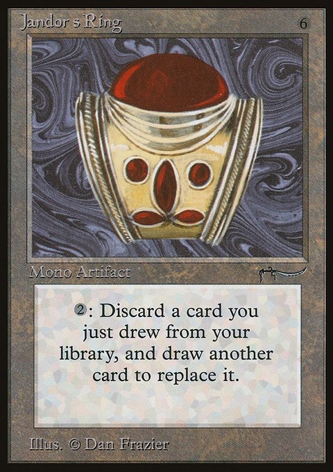 Jandor's Ring, Arabian Nights #64, Magic: The Gathering card