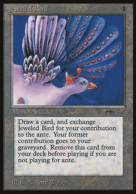 Jeweled Bird, Arabian Nights #66, Magic: The Gathering card