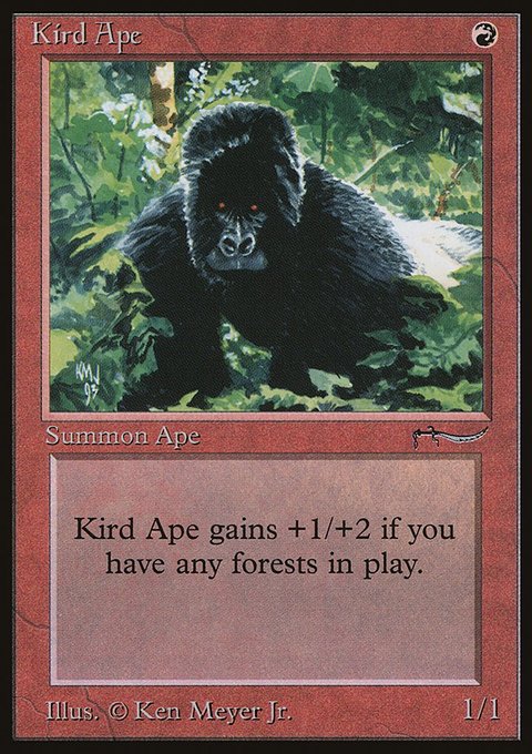 Kird Ape, Arabian Nights #40, Magic: The Gathering card