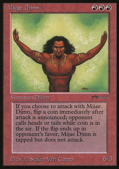 Mijae Djinn, Arabian Nights #42, Magic: The Gathering card