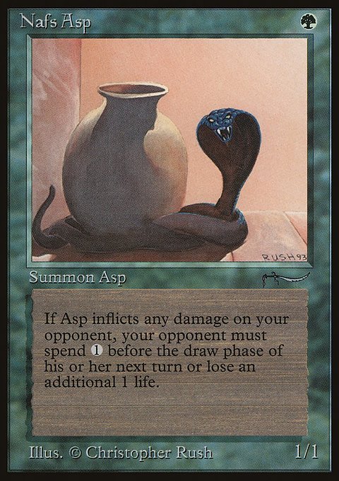 Nafs Asp, Arabian Nights #52†, Magic: The Gathering card