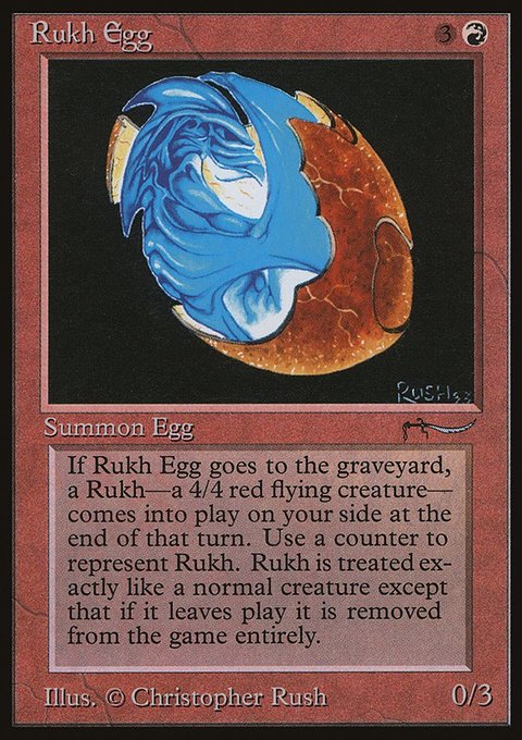 Rukh Egg, Arabian Nights #43, Magic: The Gathering card