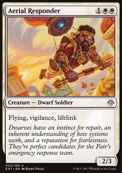 Aerial Responder, Archenemy: Nicol Bolas #2, Magic: The Gathering card
