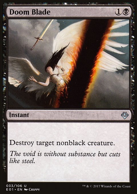 Doom Blade, Archenemy: Nicol Bolas #33, Magic: The Gathering card