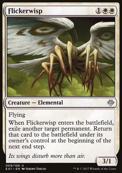 Flickerwisp, Archenemy: Nicol Bolas #9, Magic: The Gathering card