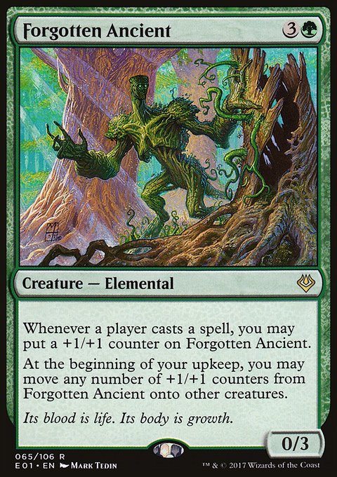 Forgotten Ancient, Archenemy: Nicol Bolas #65, Magic: The Gathering card