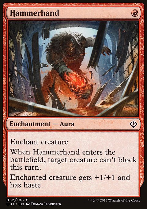 Hammerhand, Archenemy: Nicol Bolas #52, Magic: The Gathering card