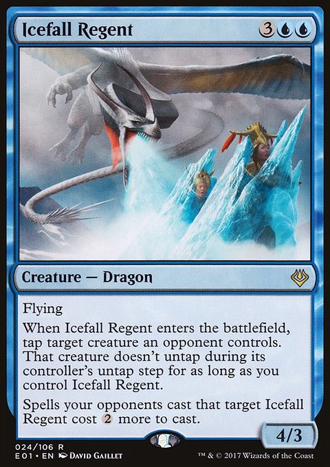 Icefall Regent, Archenemy: Nicol Bolas #24, Magic: The Gathering card