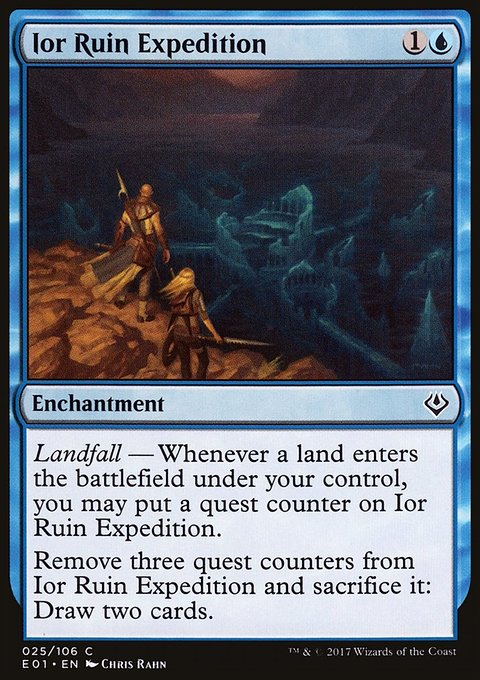 Ior Ruin Expedition, Archenemy: Nicol Bolas #25, Magic: The Gathering card