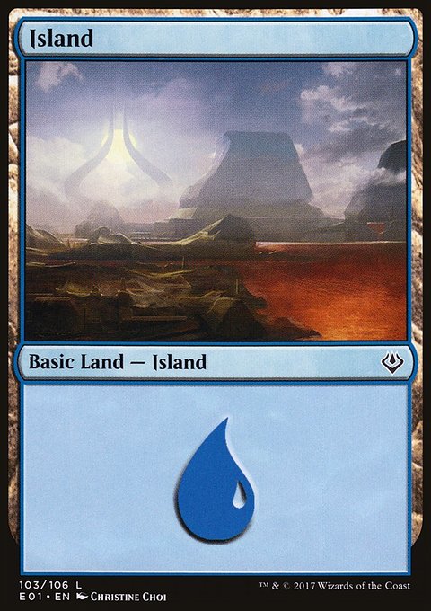 Island, Archenemy: Nicol Bolas #103, Magic: The Gathering card