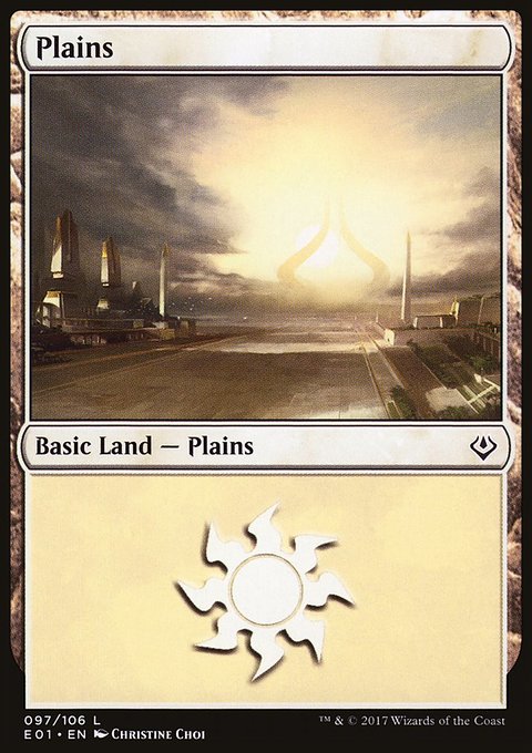 Plains, Archenemy: Nicol Bolas #97, Magic: The Gathering card