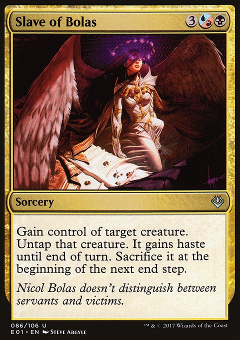 Slave of Bolas, Archenemy: Nicol Bolas #86, Magic: The Gathering card