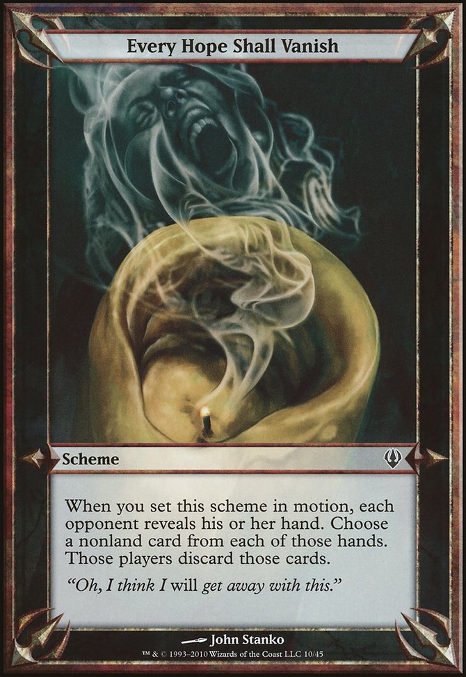 Every Hope Shall Vanish, Archenemy Schemes #10★, Magic: The Gathering card