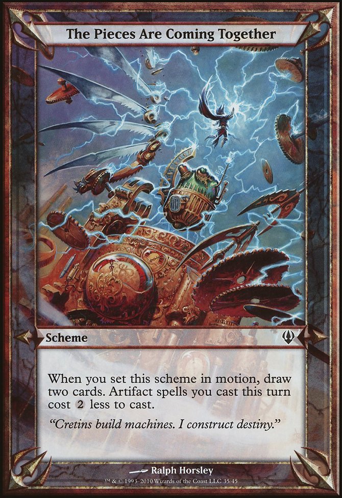 The Pieces Are Coming Together, Archenemy Schemes #35★, Magic: The Gathering card
