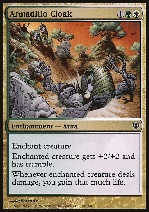 Armadillo Cloak, Archenemy #78, Magic: The Gathering card